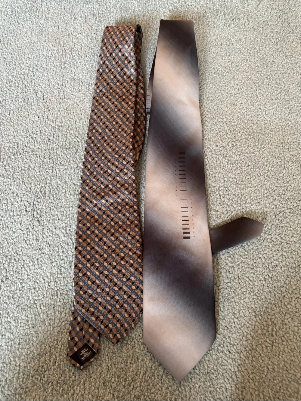 Men's Patterned Silk Tie - Classic Business Style